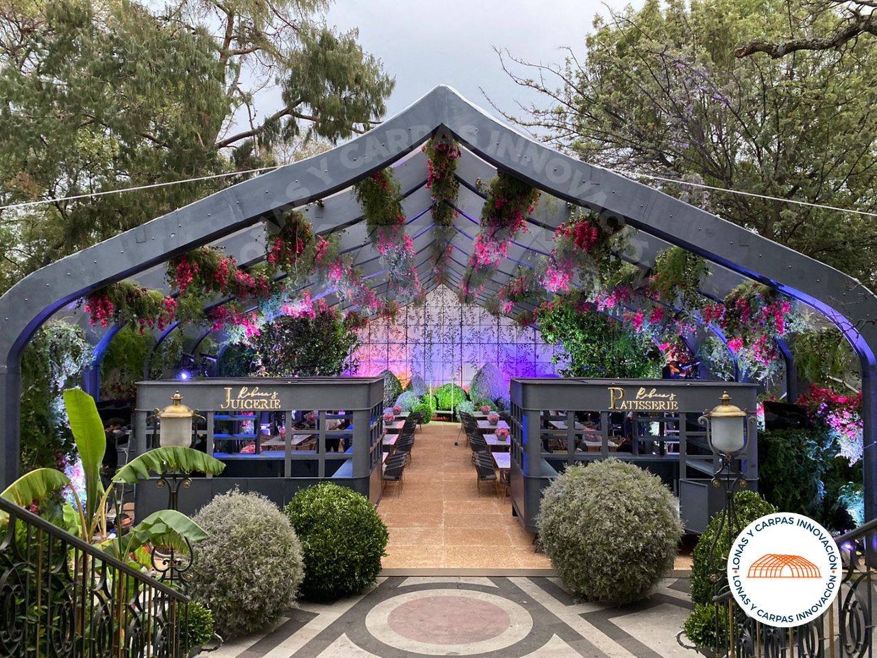 renta de carpas para eventos